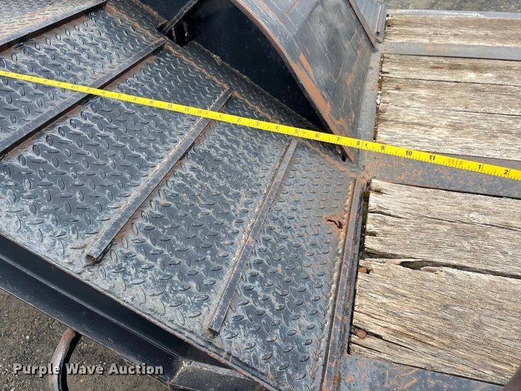 image for item EM5033 1999 Pitts drop deck equipment trailer