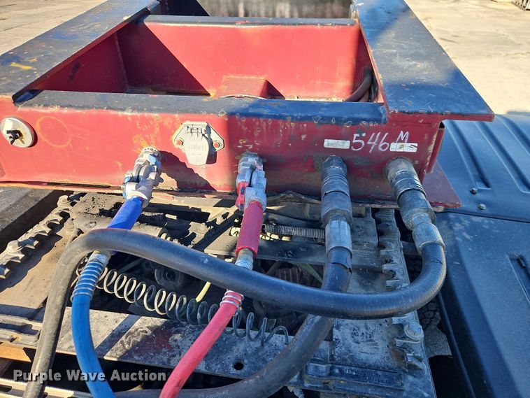 image for item EO7147 1992 Trail King Industries TK80HDG-443 lowboy equipment trailer