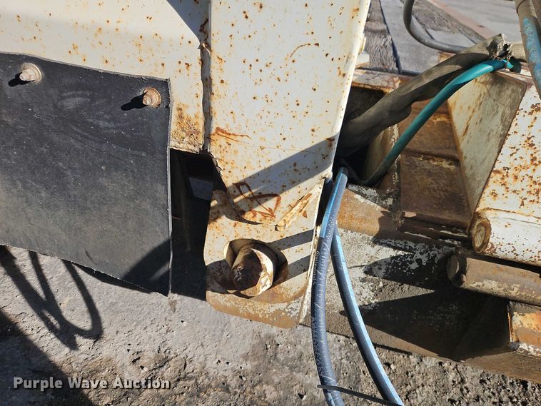 image for item EO7148 2008 Trail King Industries TK70DGHT-502 hydraulic tail lowboy equipment trailer