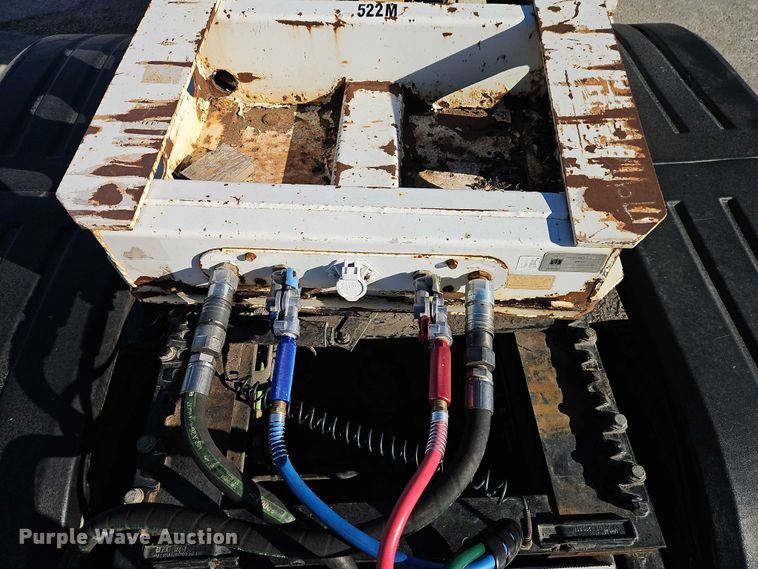 image for item EO7148 2008 Trail King Industries TK70DGHT-502 hydraulic tail lowboy equipment trailer