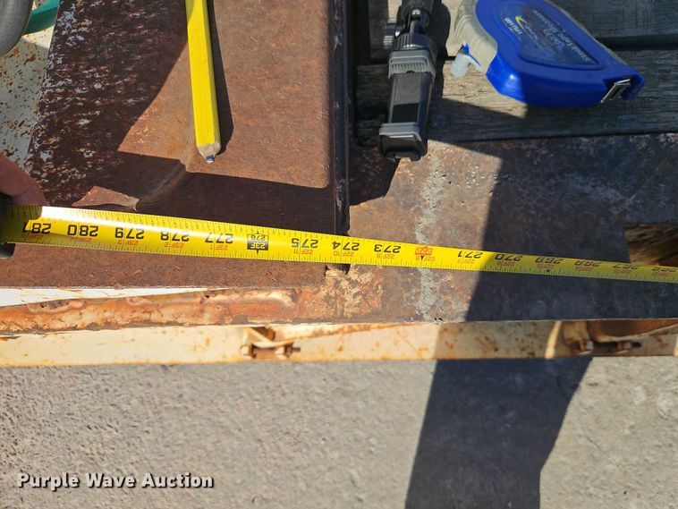 image for item EO7148 2008 Trail King Industries TK70DGHT-502 hydraulic tail lowboy equipment trailer