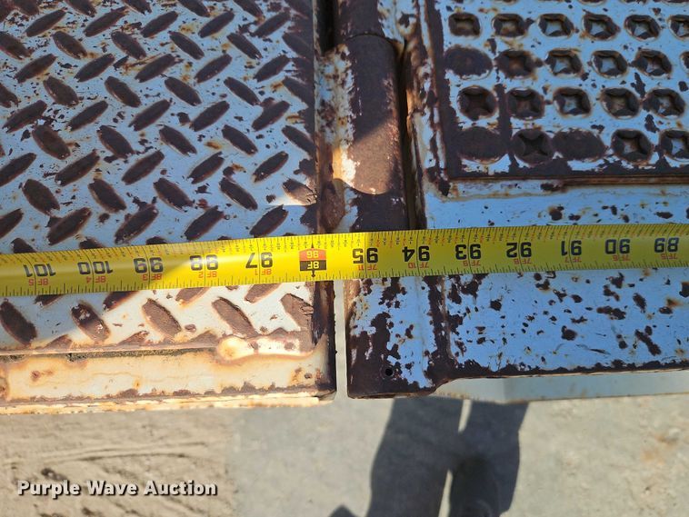 image for item EO7148 2008 Trail King Industries TK70DGHT-502 hydraulic tail lowboy equipment trailer