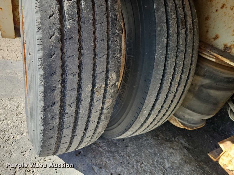 image for item EO7148 2008 Trail King Industries TK70DGHT-502 hydraulic tail lowboy equipment trailer