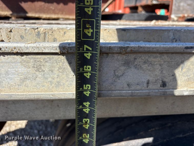 image for item ES8564 1997 Transcraft Eagle W2 flatbed trailer