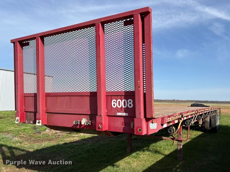 image for item ES8658 2014 Great Dane FSP-0024-00045 flatbed trailer