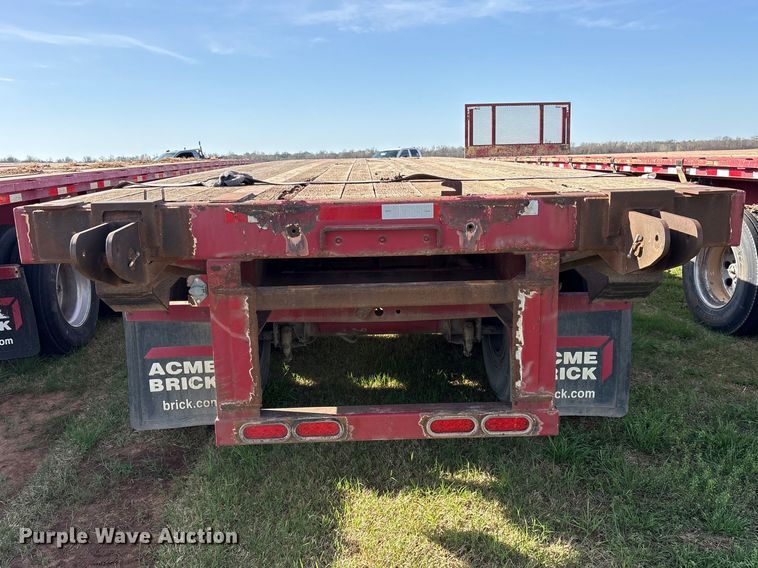 image for item ES8659 2016 Great Dane FSP-0024-00045 flatbed trailer