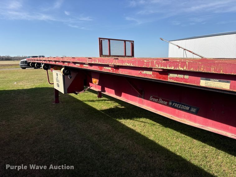 image for item ES8659 2016 Great Dane FSP-0024-00045 flatbed trailer