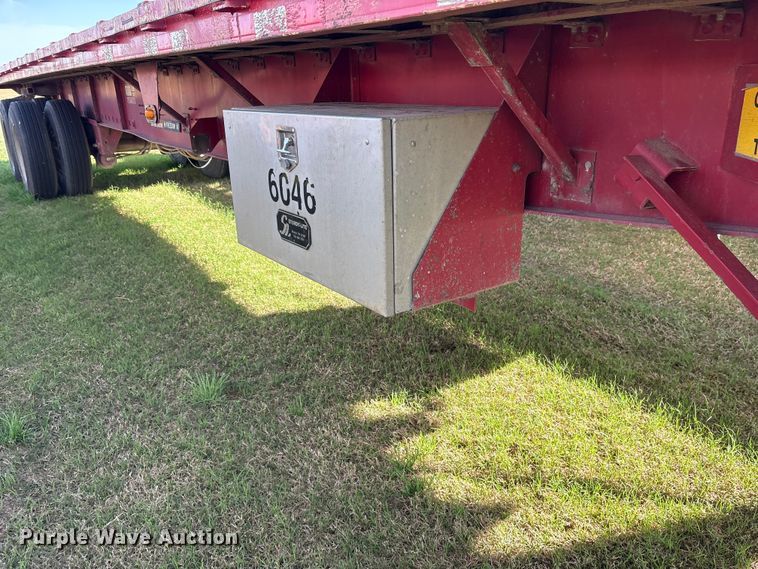 image for item ES8659 2016 Great Dane FSP-0024-00045 flatbed trailer