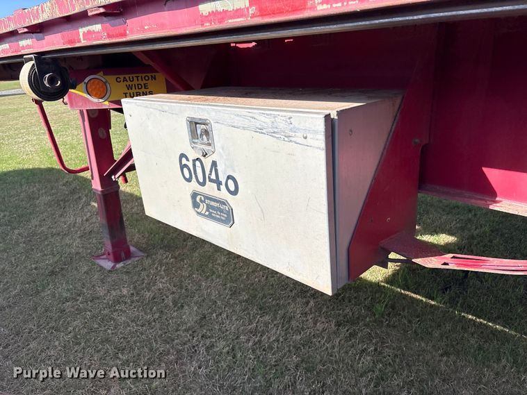 image for item ES8659 2016 Great Dane FSP-0024-00045 flatbed trailer