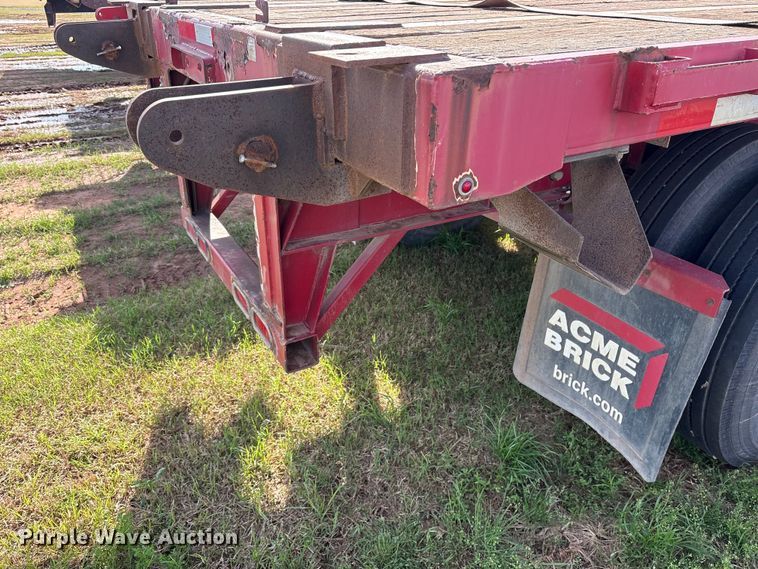 image for item ES8659 2016 Great Dane FSP-0024-00045 flatbed trailer