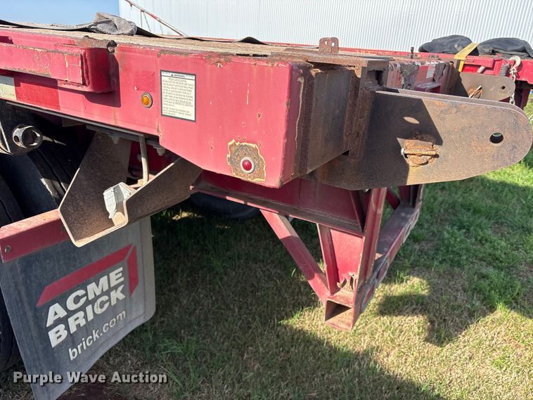 image for item ES8659 2016 Great Dane FSP-0024-00045 flatbed trailer