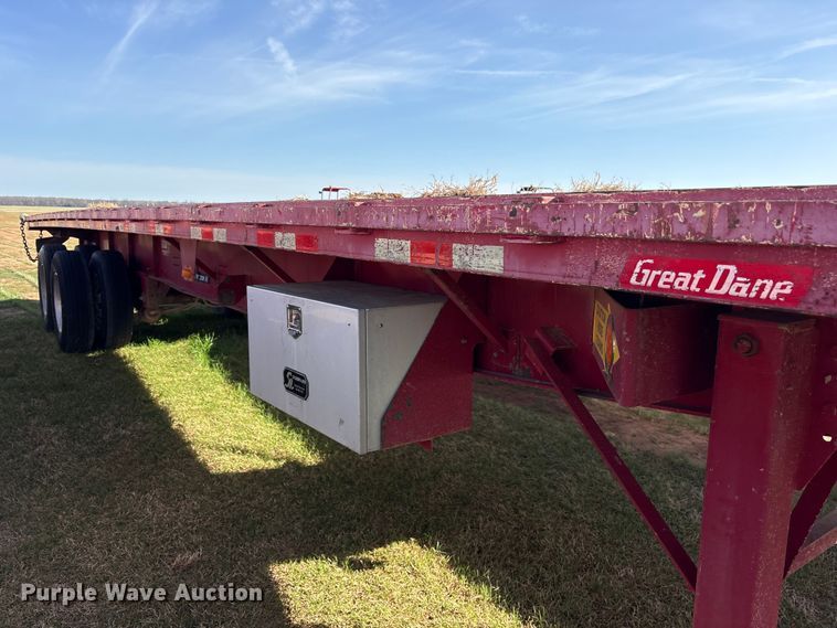 image for item ES8660 2016 Great Dane FSP-0024-00045 flatbed trailer