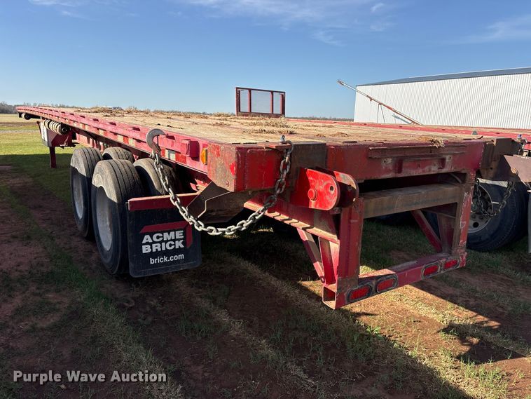 image for item ES8660 2016 Great Dane FSP-0024-00045 flatbed trailer