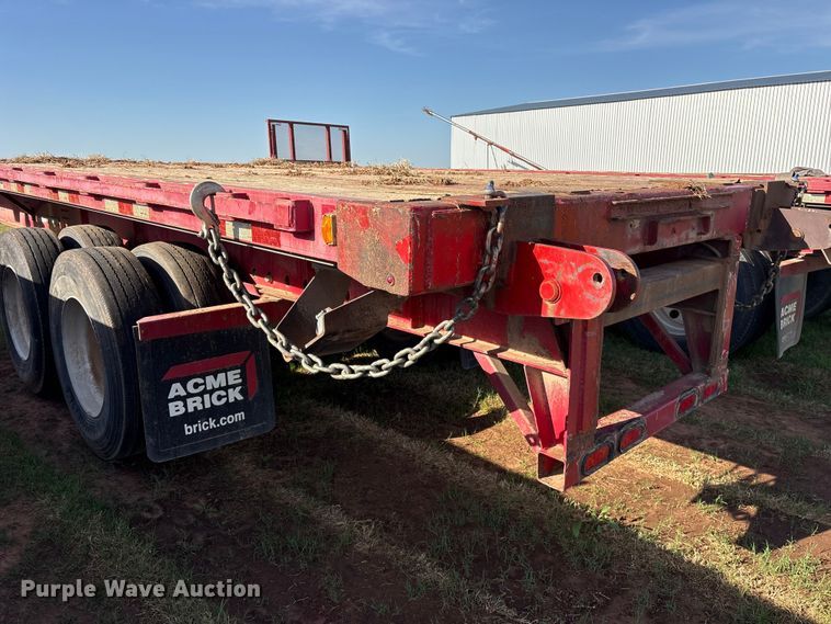 image for item ES8660 2016 Great Dane FSP-0024-00045 flatbed trailer