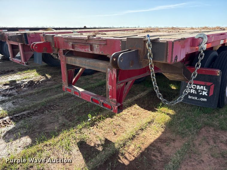 image for item ES8660 2016 Great Dane FSP-0024-00045 flatbed trailer