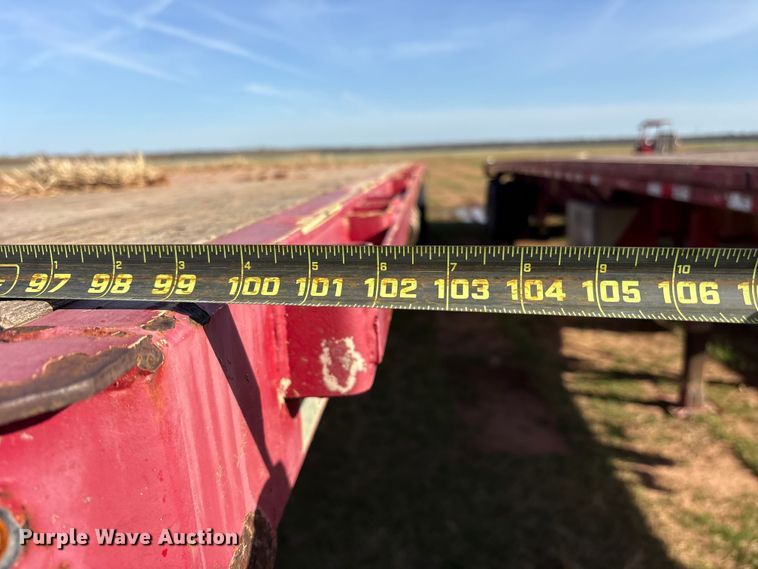 image for item ES8660 2016 Great Dane FSP-0024-00045 flatbed trailer