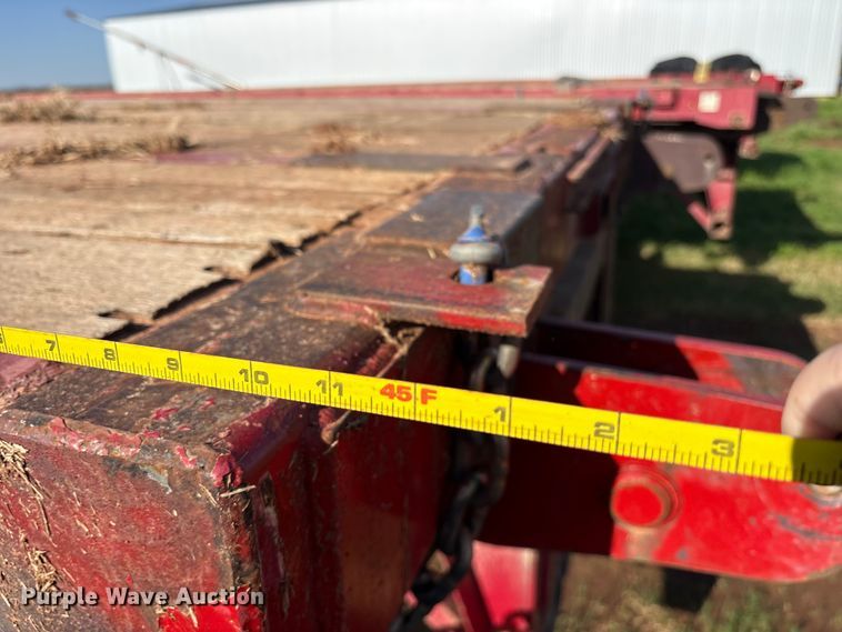 image for item ES8660 2016 Great Dane FSP-0024-00045 flatbed trailer