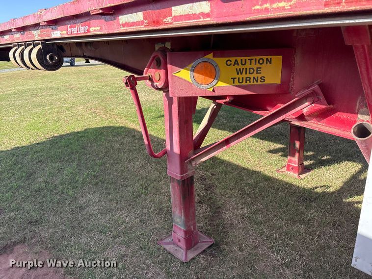 image for item ES8660 2016 Great Dane FSP-0024-00045 flatbed trailer