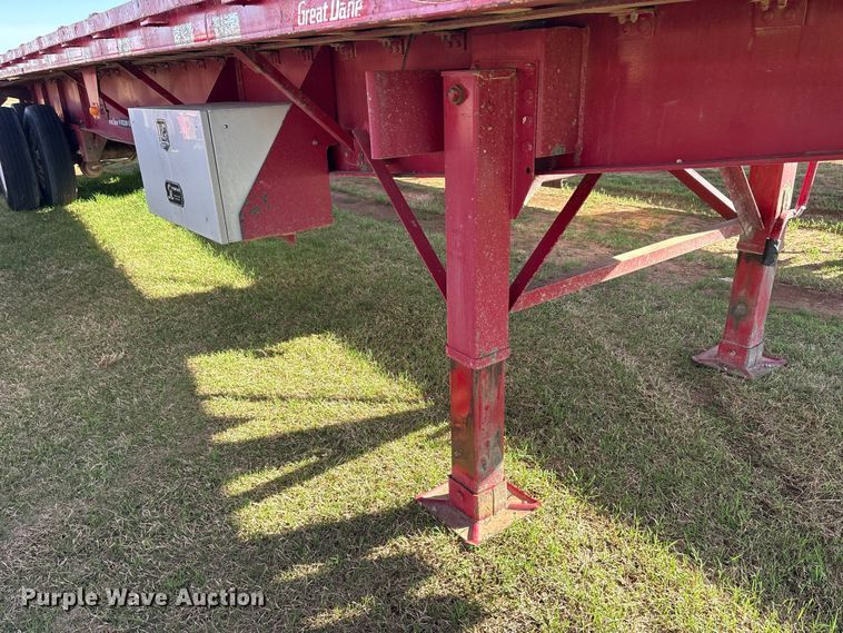 image for item ES8660 2016 Great Dane FSP-0024-00045 flatbed trailer