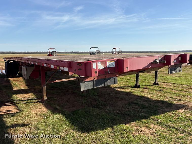 image for item ES8661 2014 Great Dane FSP-0024-00045 flatbed trailer