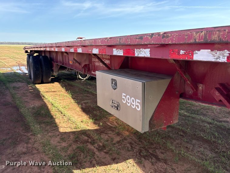 image for item ES8661 2014 Great Dane FSP-0024-00045 flatbed trailer