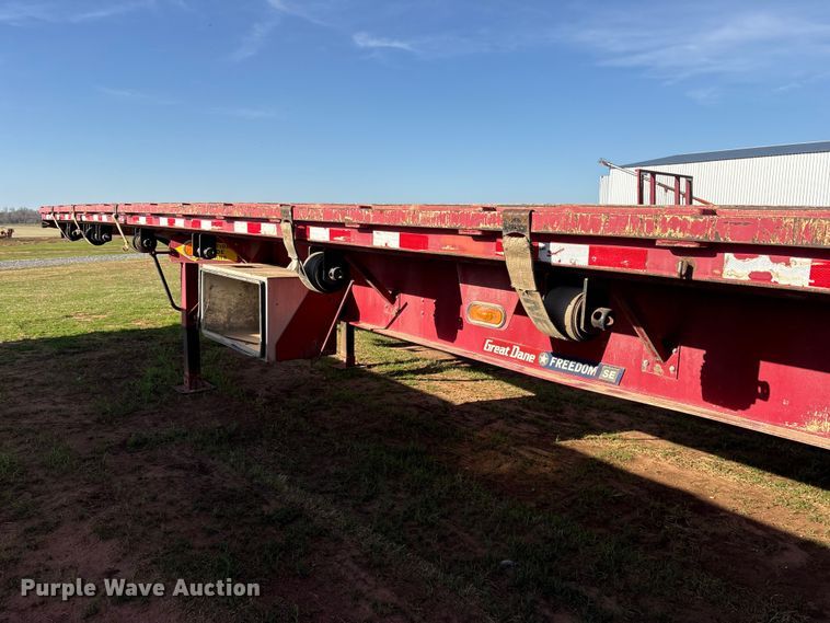 image for item ES8661 2014 Great Dane FSP-0024-00045 flatbed trailer