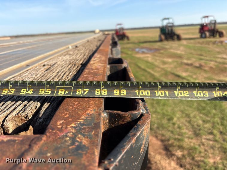 image for item ES8662 1992 Fruehauf PBA-12W-45N flatbed trailer