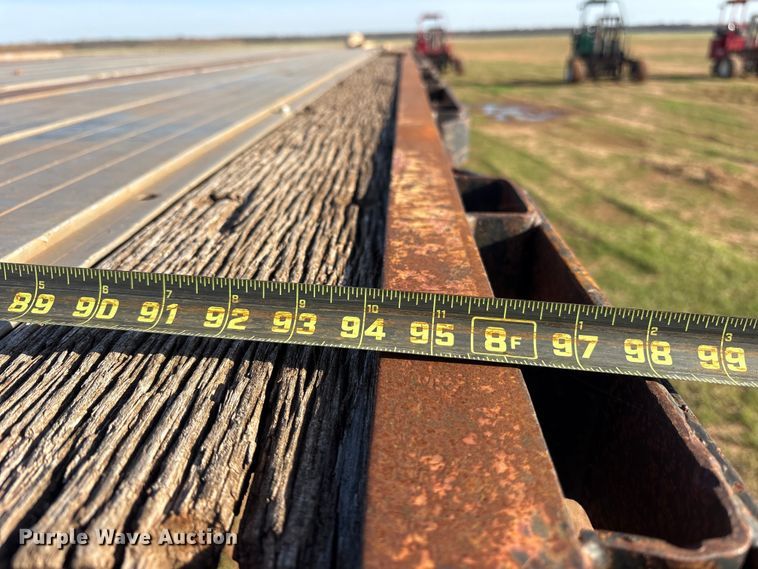 image for item ES8662 1992 Fruehauf PBA-12W-45N flatbed trailer