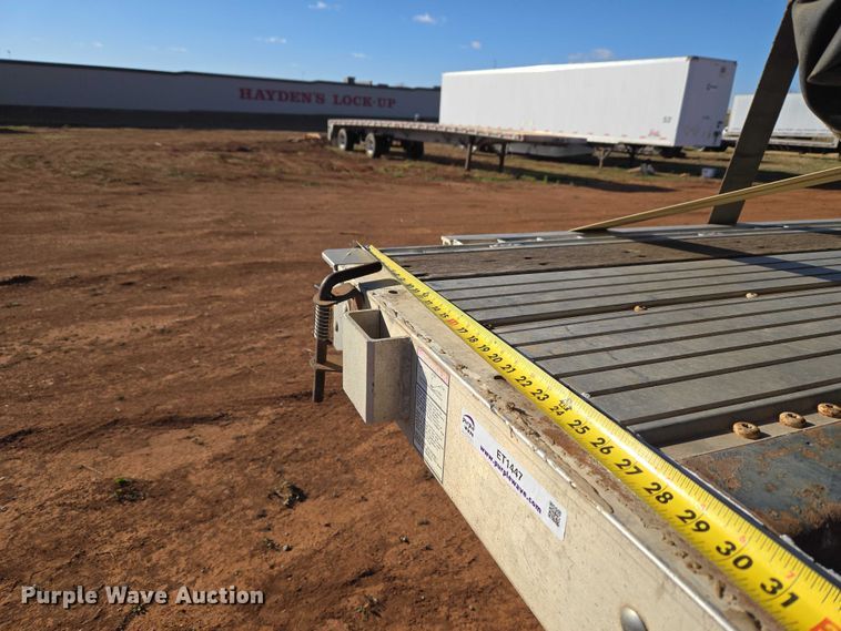 image for item ET1447 2013 Utility Trailer flatbed trailer
