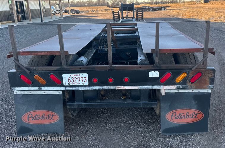 image for item ET4376 1976 Talbert T3D-35RG-T1 lowboy equipment trailer