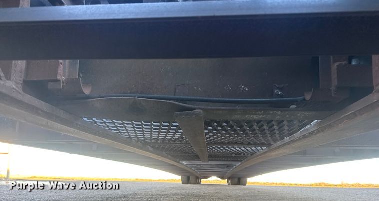 image for item ET4376 1976 Talbert T3D-35RG-T1 lowboy equipment trailer