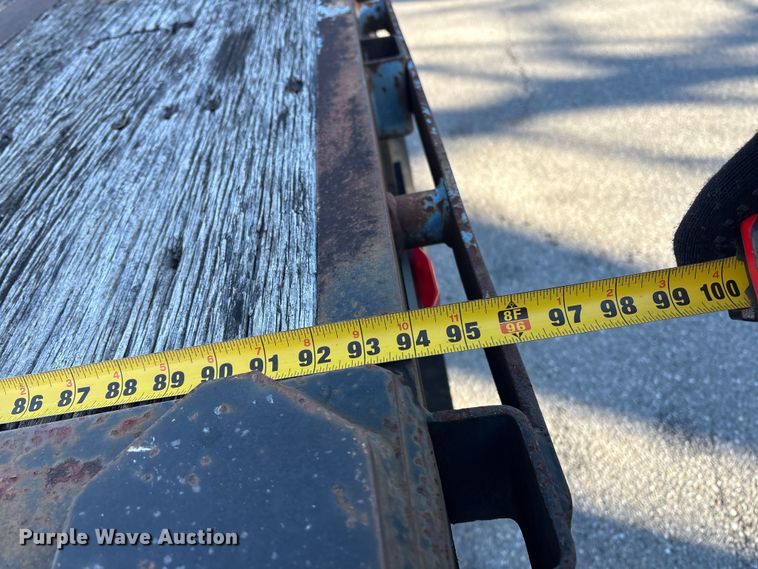 image for item ET8643 1986 Fruehauf PB80-F2-40 flatbed trailer