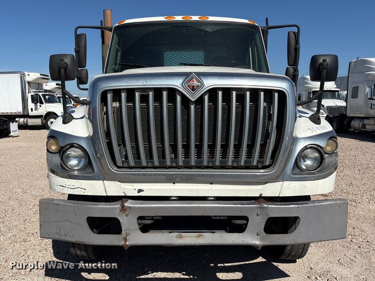 image for item EU7444 2015 International 7600 dump flatbed truck