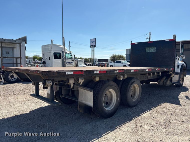 image for item EU7444 2015 International 7600 dump flatbed truck