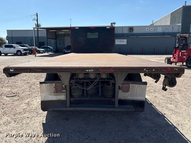 image for item EU7444 2015 International 7600 dump flatbed truck