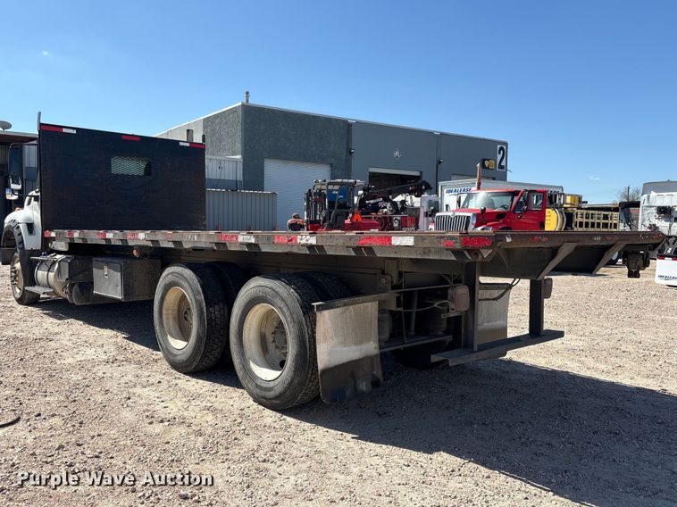 image for item EU7444 2015 International 7600 dump flatbed truck