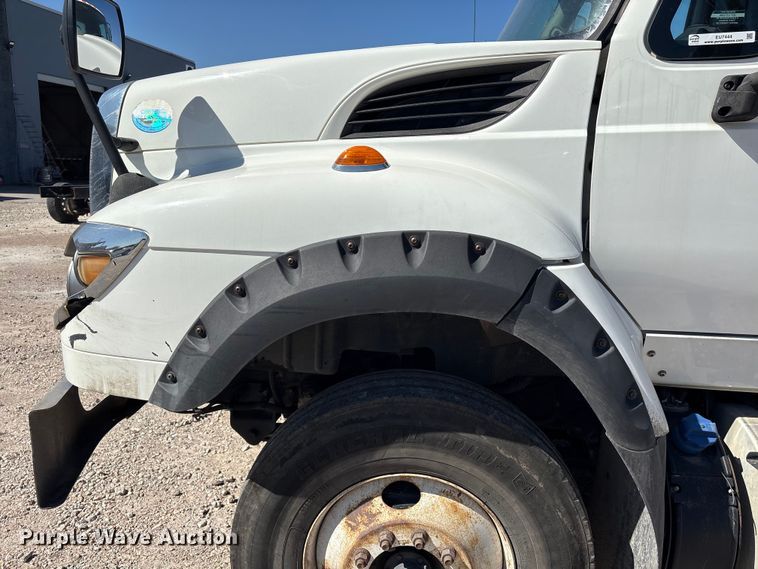 image for item EU7444 2015 International 7600 dump flatbed truck