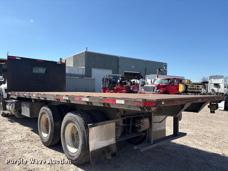 image for item EU7444 2015 International 7600 dump flatbed truck