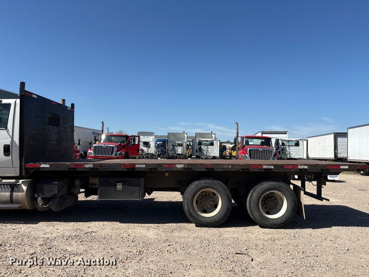 image for item EU7444 2015 International 7600 dump flatbed truck