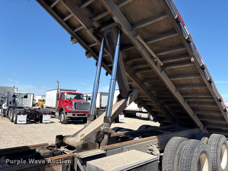 image for item EU7444 2015 International 7600 dump flatbed truck