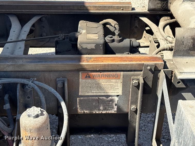 image for item EU7444 2015 International 7600 dump flatbed truck