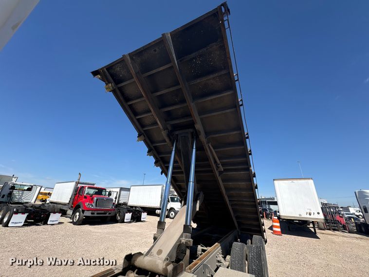image for item EU7444 2015 International 7600 dump flatbed truck