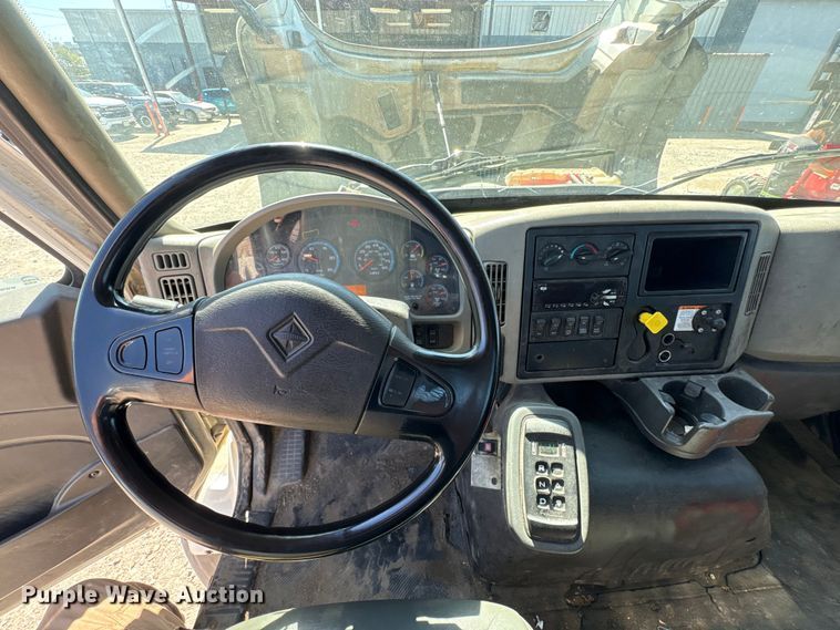 image for item EU7444 2015 International 7600 dump flatbed truck