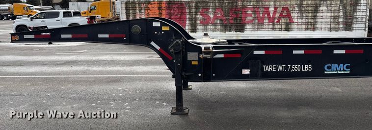 image for item EU8532 2018 CIMC SZJ9347TJZ54 container trailer