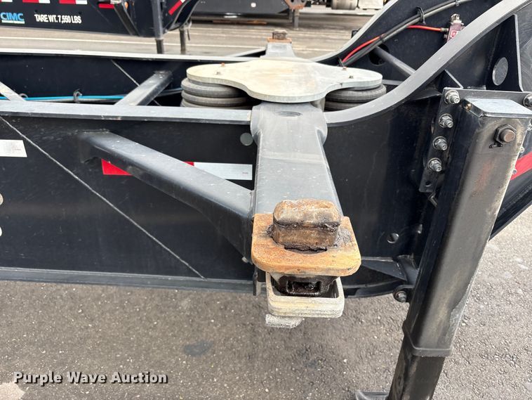 image for item EU8532 2018 CIMC SZJ9347TJZ54 container trailer