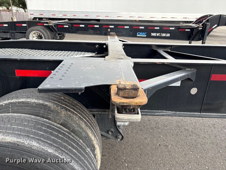 image for item EU8532 2018 CIMC SZJ9347TJZ54 container trailer