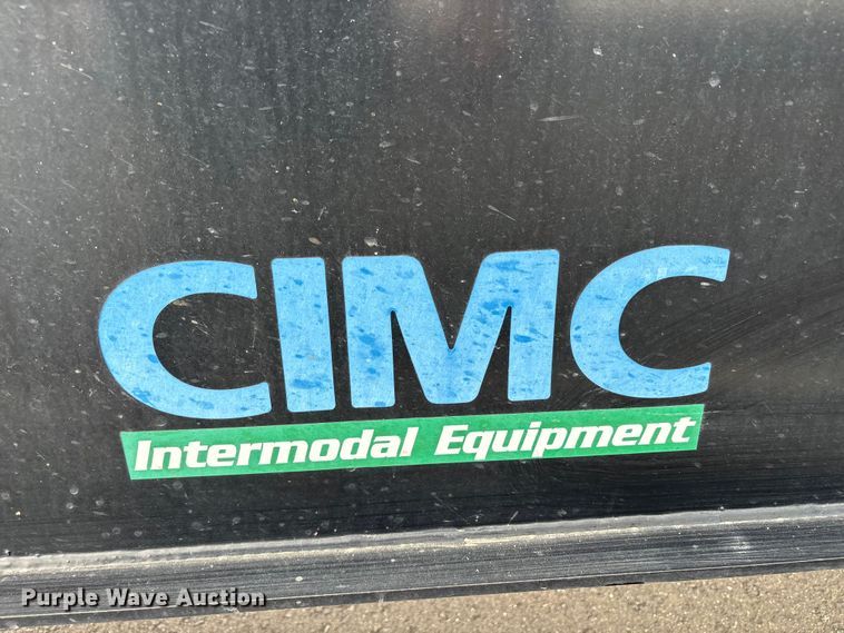 image for item EU8532 2018 CIMC SZJ9347TJZ54 container trailer