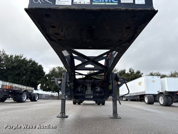 image for item EU8533 2018 CIMC SZJ9347TJZ54 container trailer