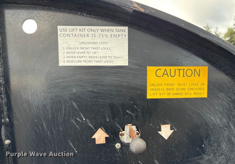 image for item EU8533 2018 CIMC SZJ9347TJZ54 container trailer