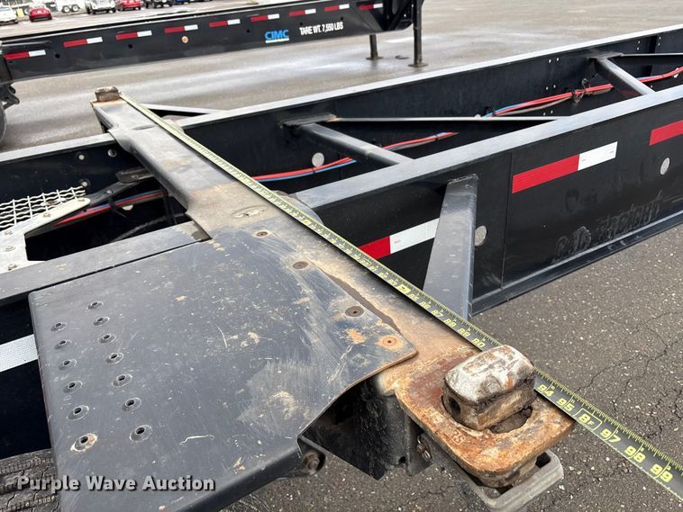 image for item EU8533 2018 CIMC SZJ9347TJZ54 container trailer